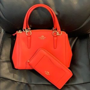 Coach Handbag with Wallet